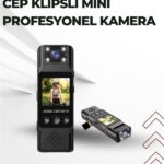 WiFi ile Uzaktan Erişimli Mini Kamera – 1200mAh Batarya 1080P Video Çekimi
