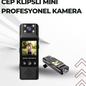 WiFi ile Uzaktan Erişimli Mini Kamera – 1200mAh Batarya 1080P Video Çekimi