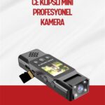 Hareket Algılayıcılı Taşınabilir Mini Kamera – 3MP Fotoğraf Düşük Güç Tüketimi