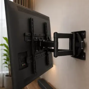 32 65 İnç Televizyon Uyumlu Hareketli TV Duvar Aparatı VESA Destekli