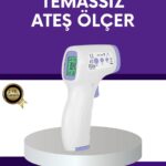 Temassız Ateş Ölçer Dijital Kızılötesi Termometre Hızlı Ölçüm