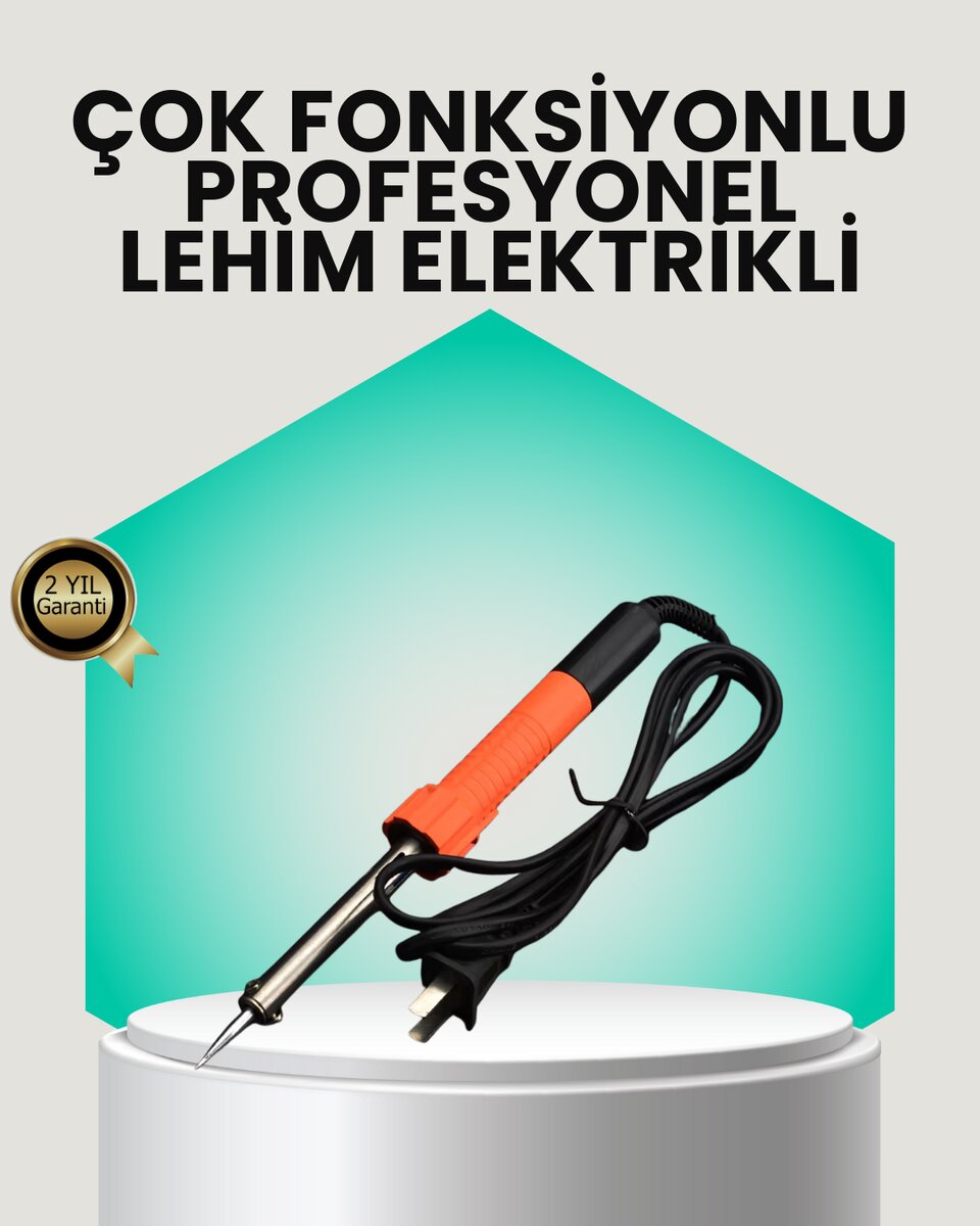 Isıya Dayanıklı Ergonomik Saplı Elektronik Lehimleme Havyası 1 Isıya Dayanıklı Ergonomik Saplı Elektronik Lehimleme Havyası