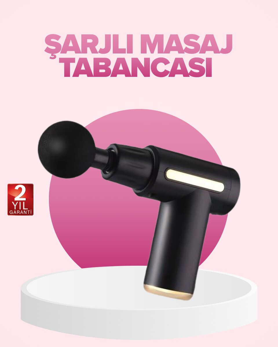 Profesyonel Masaj Tabancası 6 Kademeli Derin Kas Terapisi 4 Başlıklı Şarjlı Sessiz Motor 1 Profesyonel Masaj Tabancası 6 Kademeli Derin Kas Terapisi 4 Başlıklı Şarjlı Sessiz Motor