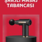 Derin Doku Masaj Tabancası 4 Başlık 6 Kademeli Sessiz Güç Şarjlı Kas Gevşetici