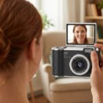 4K Video Çekim Özellikli Dijital Kamera 48 MP 8X Zoom ve 180 Derece Döner Ekranlı