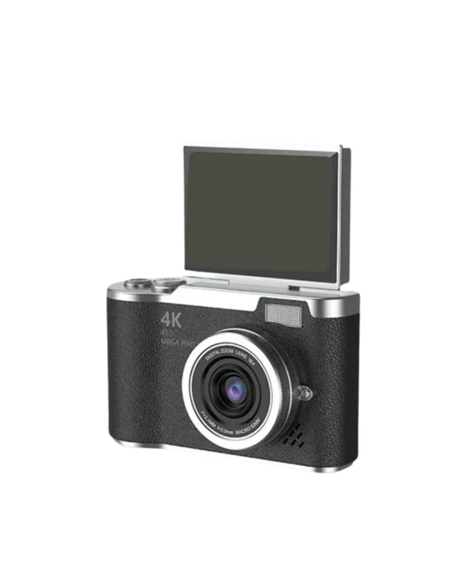 4K Video Çekim Özellikli Dijital Kamera 48 MP 8X Zoom ve 180 Derece Döner Ekranlı 3 4K Video Çekim Özellikli Dijital Kamera 48 MP 8X Zoom ve 180 Derece Döner Ekranlı - Görsel 3
