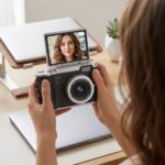 Kompakt 4K Dijital Kamera 48 MP Sensör 8X Zoom Flip Ekran Vlog ve Selfie Uyumlu