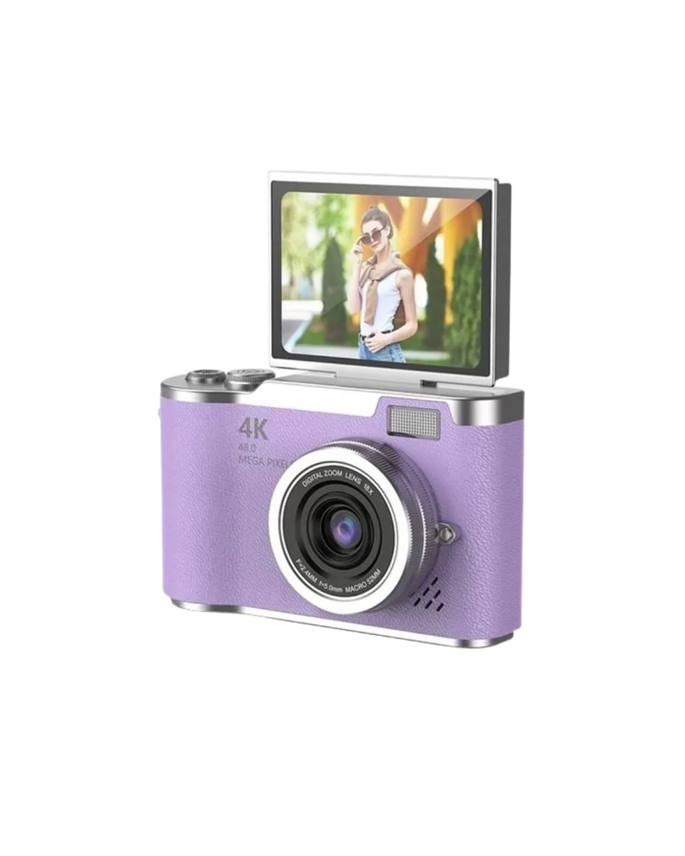 Vlog Kamera 4K Video 48 MP Otomatik Odaklı Flip Ekranlı 2 Vlog Kamera 4K Video 48 MP Otomatik Odaklı Flip Ekranlı - Görsel 2