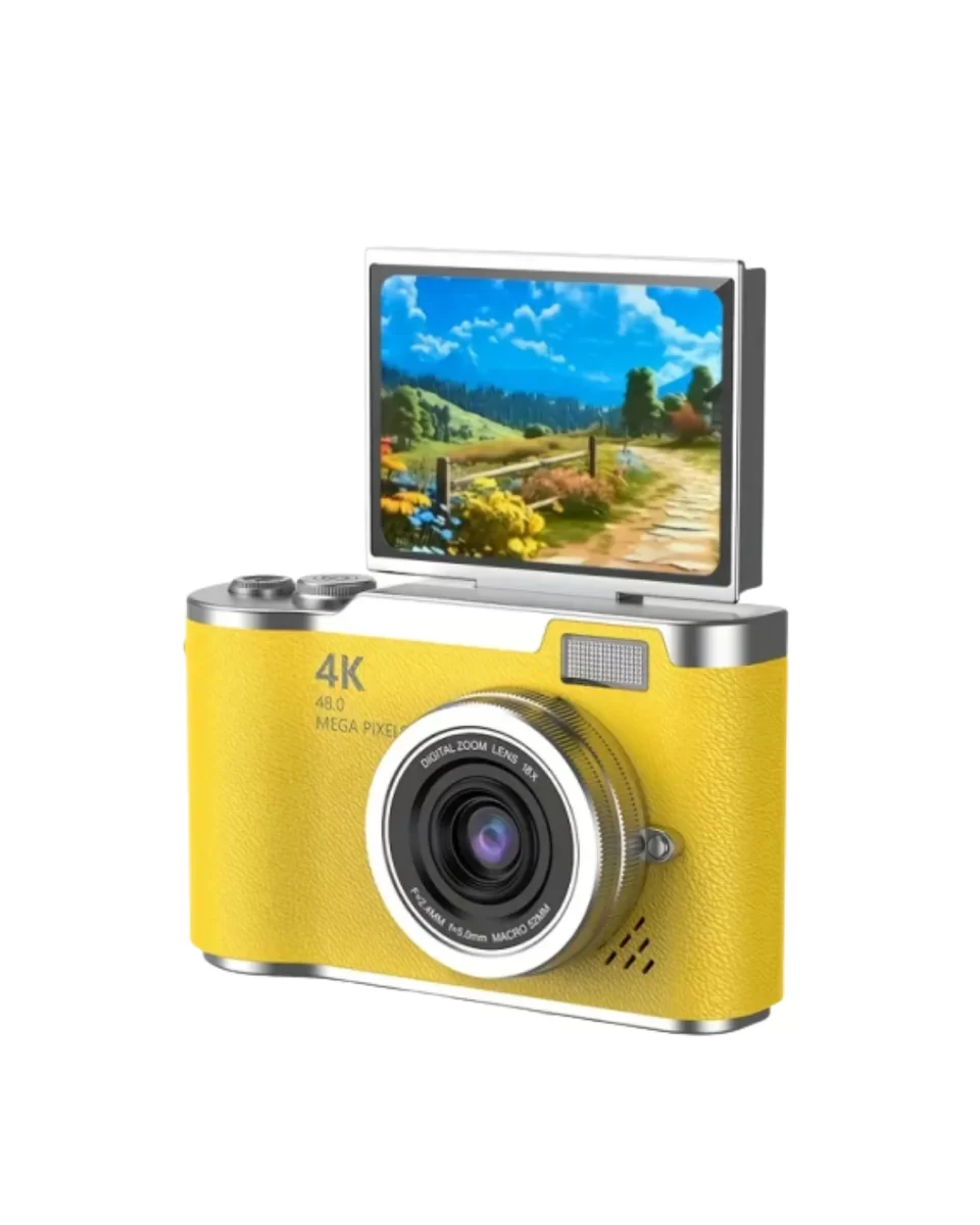 Dijital Kamera 18x Zoom Flip Ekran Uzun Pil Ömrü 2 Dijital Kamera 18x Zoom Flip Ekran Uzun Pil Ömrü - Görsel 2