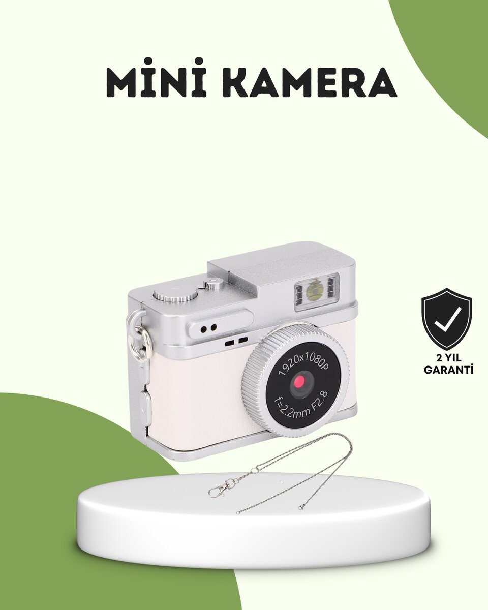 Mini HD Dijital Kamera 1080P Kordonlu Taşınabilir Retro Model 1 Mini HD Dijital Kamera 1080P Kordonlu Taşınabilir Retro Model