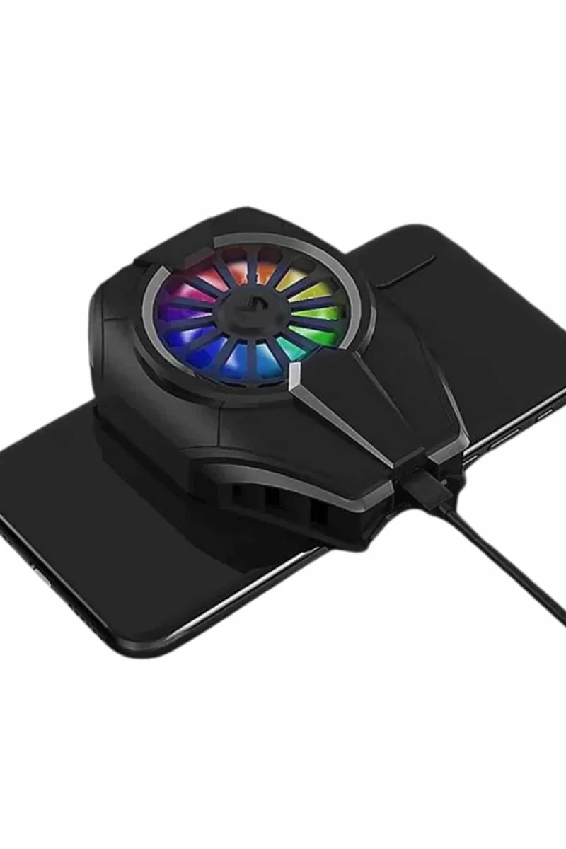 Telefon Soğutucu Fan Güçlü Motor Radyatör Cep Telefon Soğutma 3 Telefon Soğutucu Fan Güçlü Motor Radyatör Cep Telefon Soğutma - Görsel 3