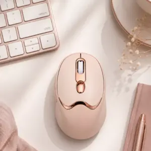 Bluetooth ve 2.4G Destekli Sessiz Kablosuz Mouse Şarjlı Tasarım