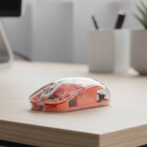 Minimal Tasarımlı Kablosuz Mouse Günlük ve Ofis Kullanımı