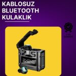Bluetooth 5.3 Kablosuz Kulaklık | Powerbank Şarj Kutulu | Ultra HD Ses Kalitesi