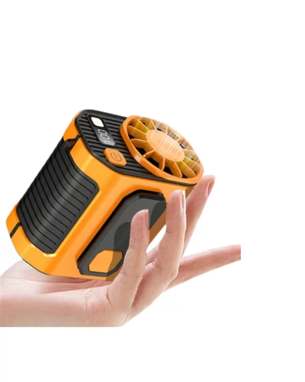 Taşınabilir USB Şarjlı Turbo Fan – 3 Modlu Soğutma Hafif & Kompakt 3 Taşınabilir USB Şarjlı Turbo Fan – 3 Modlu Soğutma Hafif & Kompakt - Görsel 3