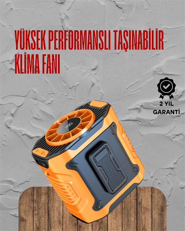 Turbo Mini Fan – Dijital Ekranlı Sessiz & Şarjlı Serinlik! 1 Turbo Mini Fan – Dijital Ekranlı Sessiz & Şarjlı Serinlik!