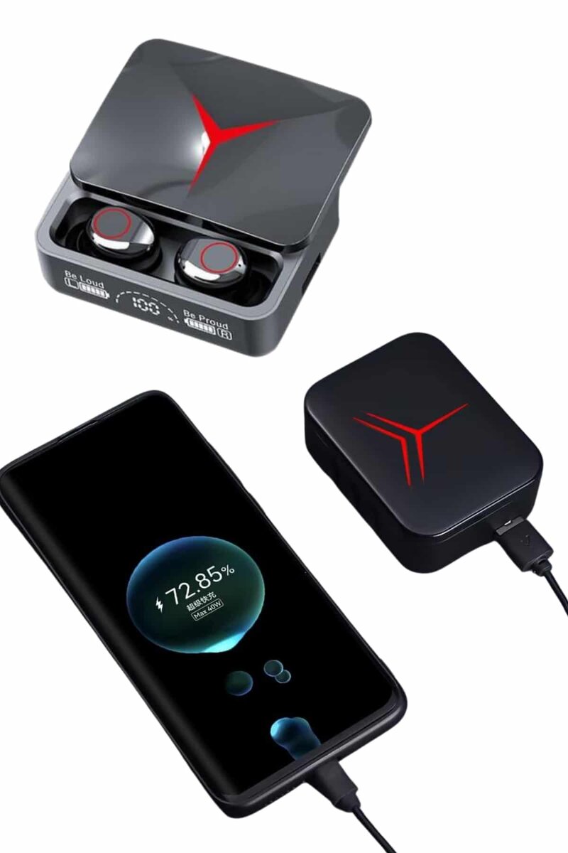 Kablosuz Bluetooth Kulaklık Powerbank Özellikli Göstergeli Hd Mikrofon 3 Kablosuz Bluetooth Kulaklık Powerbank Özellikli Göstergeli Hd Mikrofon - Görsel 3