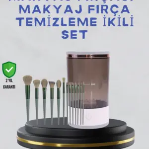 Makyaj Fırçası ve Elektrikli Fırça Temizleyici Kampanya Paketi