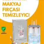 Tüm Makyaj Fırçalarıyla Uyumlu Derin Temizlik Makinesi