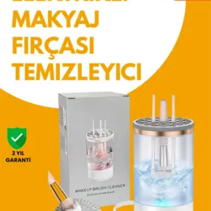 Tüm Makyaj Fırçalarıyla Uyumlu Derin Temizlik Makinesi