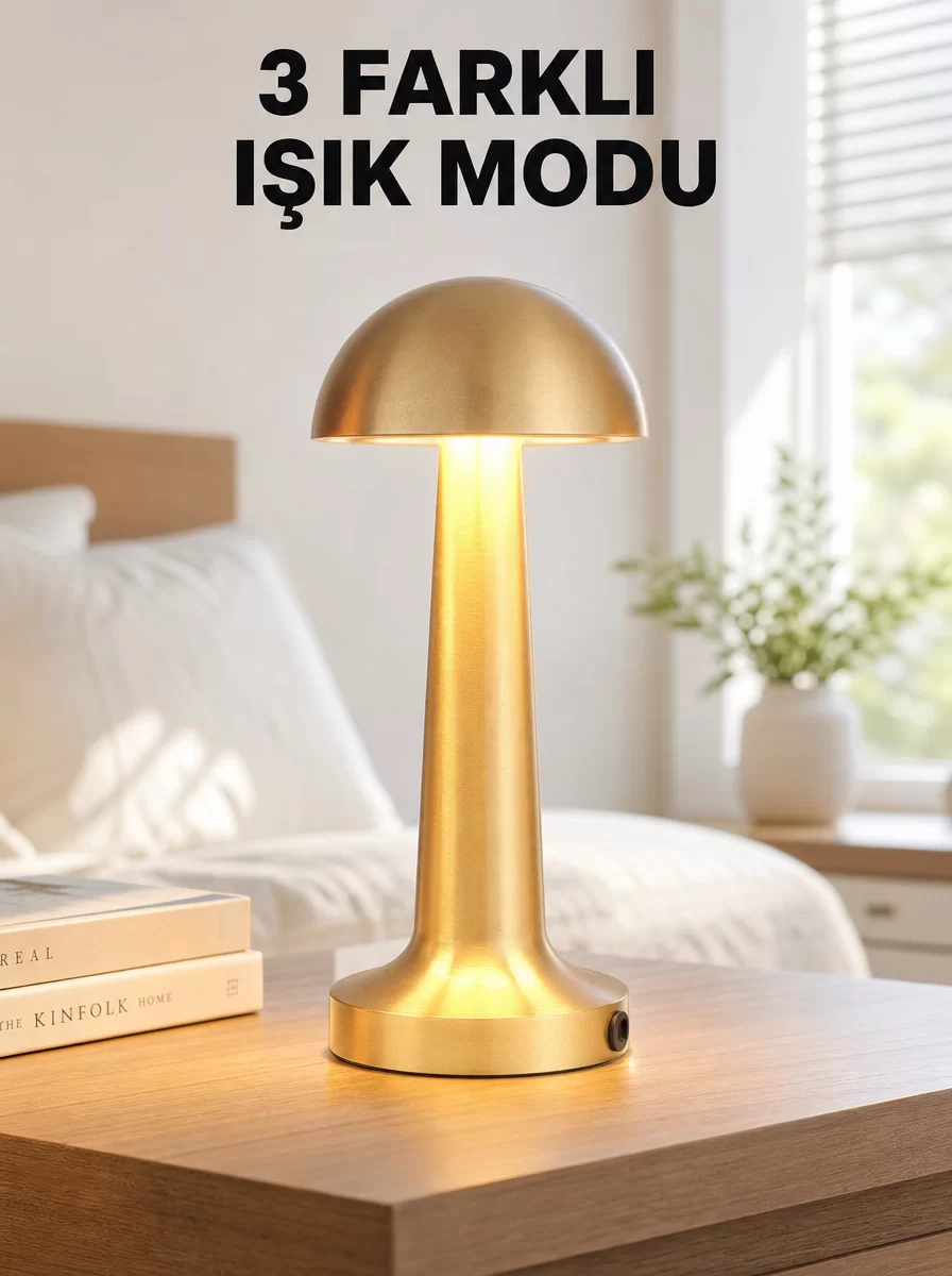 Şarjlı Dimmerli LED Masa Lambası – 4-8 Saat Aydınlatma Yeni Nesil 1 Şarjlı Dimmerli LED Masa Lambası – 4-8 Saat Aydınlatma Yeni Nesil