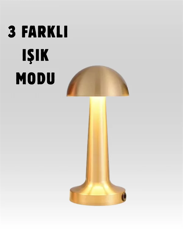 Modern Tasarım Şarjlı Masa Lambası – 1800 mAh Batarya Yeni Nesil 2 Modern Tasarım Şarjlı Masa Lambası – 1800 mAh Batarya Yeni Nesil - Görsel 2