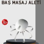 Kafa Derisi Masaj Aleti USB-C Şarjlı Rahatlatıcı ve Canlandırıcı Masaj