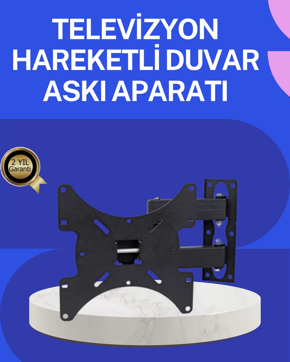 LED LCD TV Duvar Askı Aparatı Hareketli ve Döner 1 LED LCD TV Duvar Askı Aparatı Hareketli ve Döner