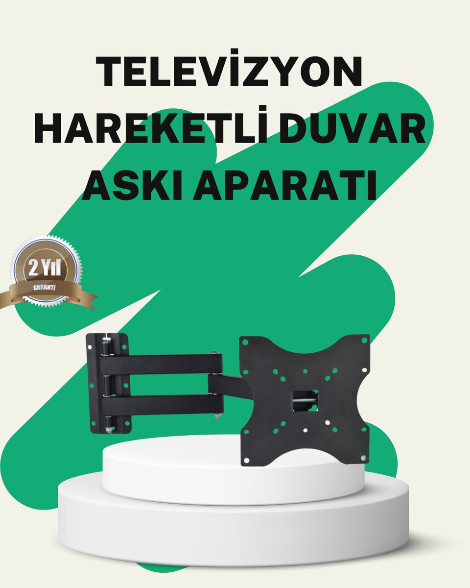 22–49 İnç TV Uyumlu Hareketli Duvar Askı Aparatı 1 22–49 İnç TV Uyumlu Hareketli Duvar Askı Aparatı
