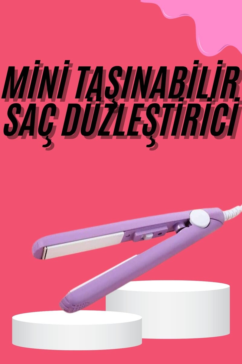 Saç Düzleştirici Pürüzsüz Parlaklık Seyahat Tipi Taşınabilir Seramik Kaplama 1 Saç Düzleştirici Pürüzsüz Parlaklık Seyahat Tipi Taşınabilir Seramik Kaplama