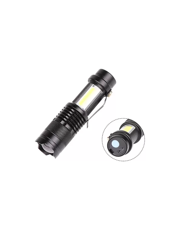 Mini Boy LED El Feneri - 2000 Lümen Su Geçirmez Tasarım Yeni Nesil 2 Mini Boy LED El Feneri - 2000 Lümen Su Geçirmez Tasarım Yeni Nesil - Görsel 2