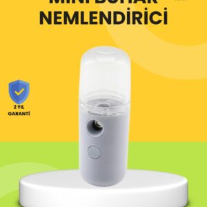 Kablosuz Şarjlı Buharlı Nemlendirici – Enerji Tasarruflu Taşınabilir Cilt Bakım Cihazı