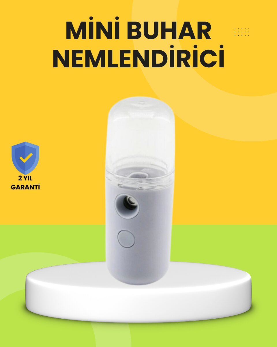 Kablosuz Şarjlı Buharlı Nemlendirici – Enerji Tasarruflu Taşınabilir Cilt Bakım Cihazı 1 Kablosuz Şarjlı Buharlı Nemlendirici – Enerji Tasarruflu Taşınabilir Cilt Bakım Cihazı