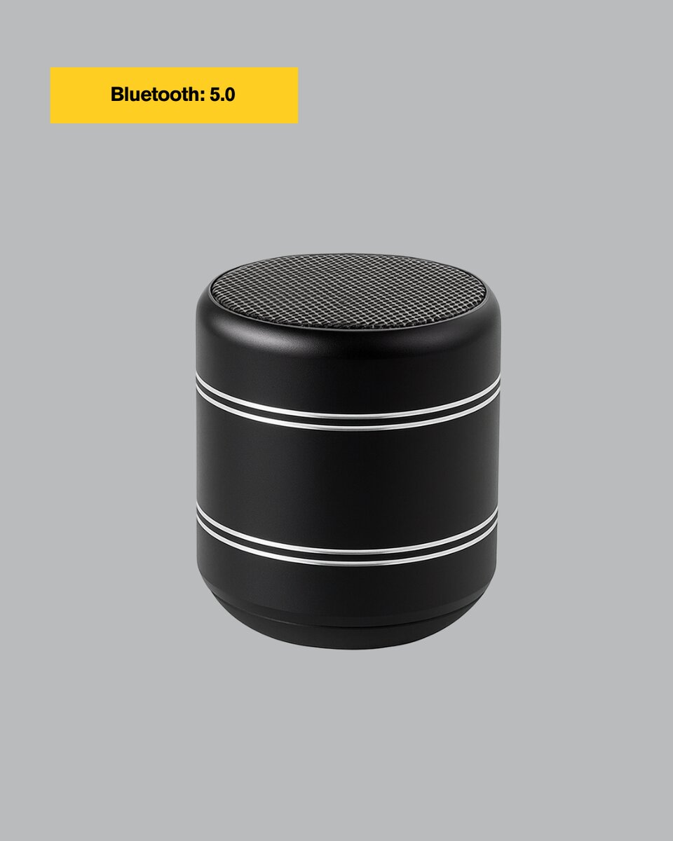 Kompakt Silindir Metal Bluetooth Hoparlör 400 mAh Uzun Pil TWS Destekli 2 Kompakt Silindir Metal Bluetooth Hoparlör 400 mAh Uzun Pil TWS Destekli - Görsel 2