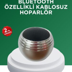 Mini Bluetooth Hoparlör TWS Özellikli Taşınabilir Güçlü Ses