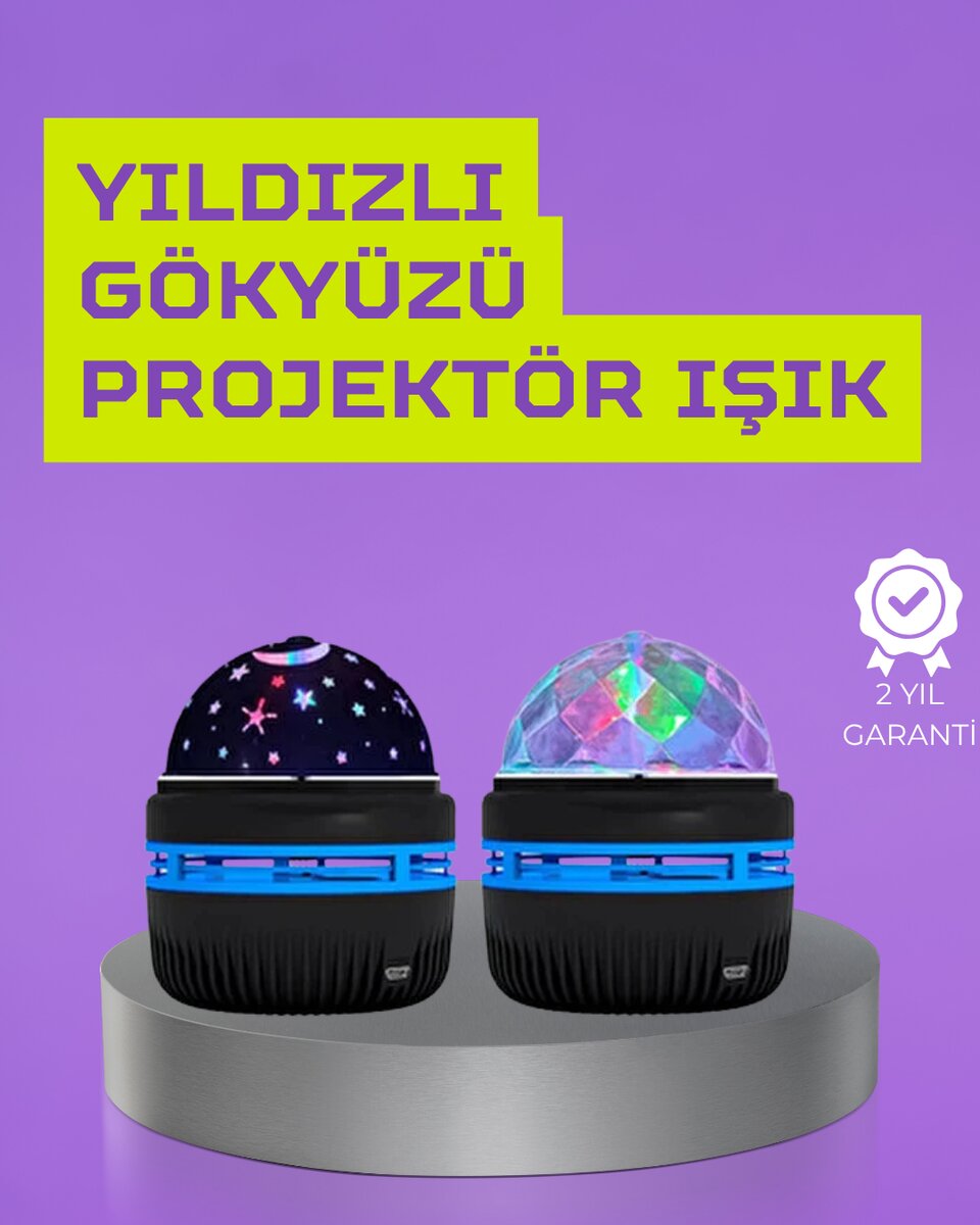 USB’li Yıldız Projektör Lamba – Döner Galaxy Işık Şovu Çocuk ve Yetişkin Uyku Lambası 1 USB’li Yıldız Projektör Lamba – Döner Galaxy Işık Şovu Çocuk ve Yetişkin Uyku Lambası