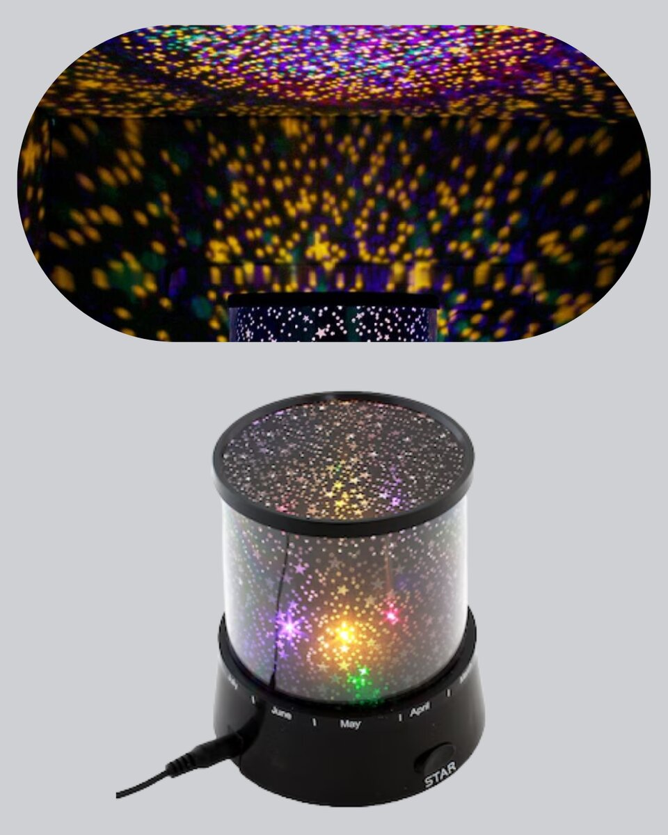 Odayı Yıldızlarla Dolduran Galaxy Efektli LED Projektör Işık 4 Odayı Yıldızlarla Dolduran Galaxy Efektli LED Projektör Işık - Görsel 4