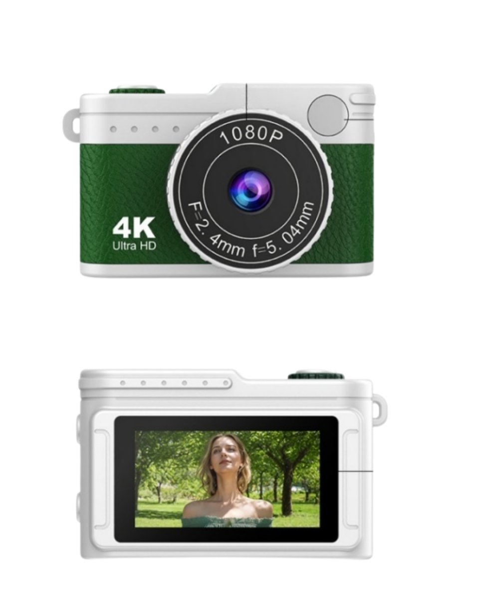 Mini 4K Ultra HD Dijital Kamera 1080P Video IPS Ekran Cep Boy Taşınabilir 3 Mini 4K Ultra HD Dijital Kamera 1080P Video IPS Ekran Cep Boy Taşınabilir - Görsel 3