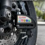 Suya Dayanıklı 110dB Alarmlı Çelik Disk Kilidi Yeni Nesil
