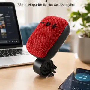 USB TF Kart ve FM Radyolu Bluetooth Hoparlör 5W