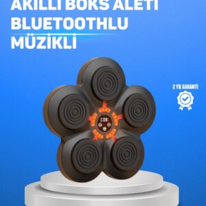 Müzikli Boks Duvar Paneli Akıllı Işık Sistemli Refleks ve Kondisyon Aleti