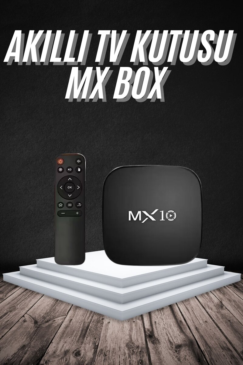 Akıllı TV kutusu Mx Box Android 7.1 TV kutusu 2.4G Wifi 1 Akıllı TV kutusu Mx Box Android 7.1 TV kutusu 2.4G Wifi