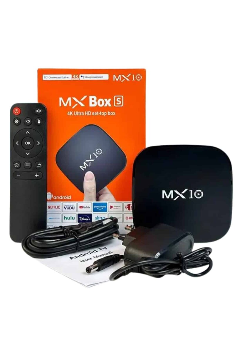 2.4G Wifi Tv Box Medya Oynatıcı TV Uyumlu MX Box Kutusu Android TV 3 2.4G Wifi Tv Box Medya Oynatıcı TV Uyumlu MX Box Kutusu Android TV - Görsel 3