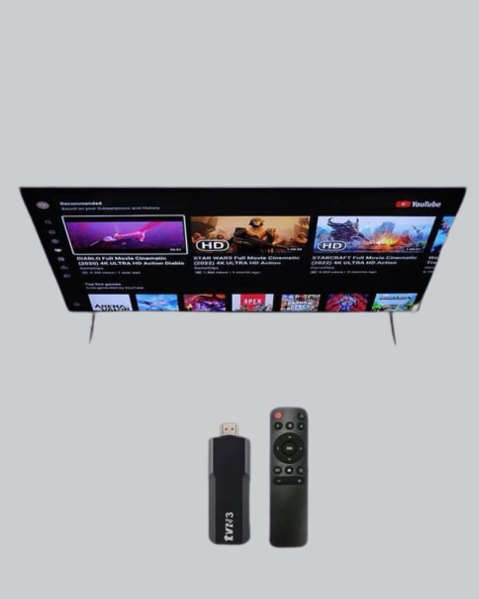Android TV Stick 2GB RAM 16GB Depolama Kapasiteli 4 Android TV Stick 2GB RAM 16GB Depolama Kapasiteli - Görsel 4