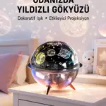 Galaksi ve Yıldız Efektli Nemlendirici Işık Projektörü Yeni Nesil