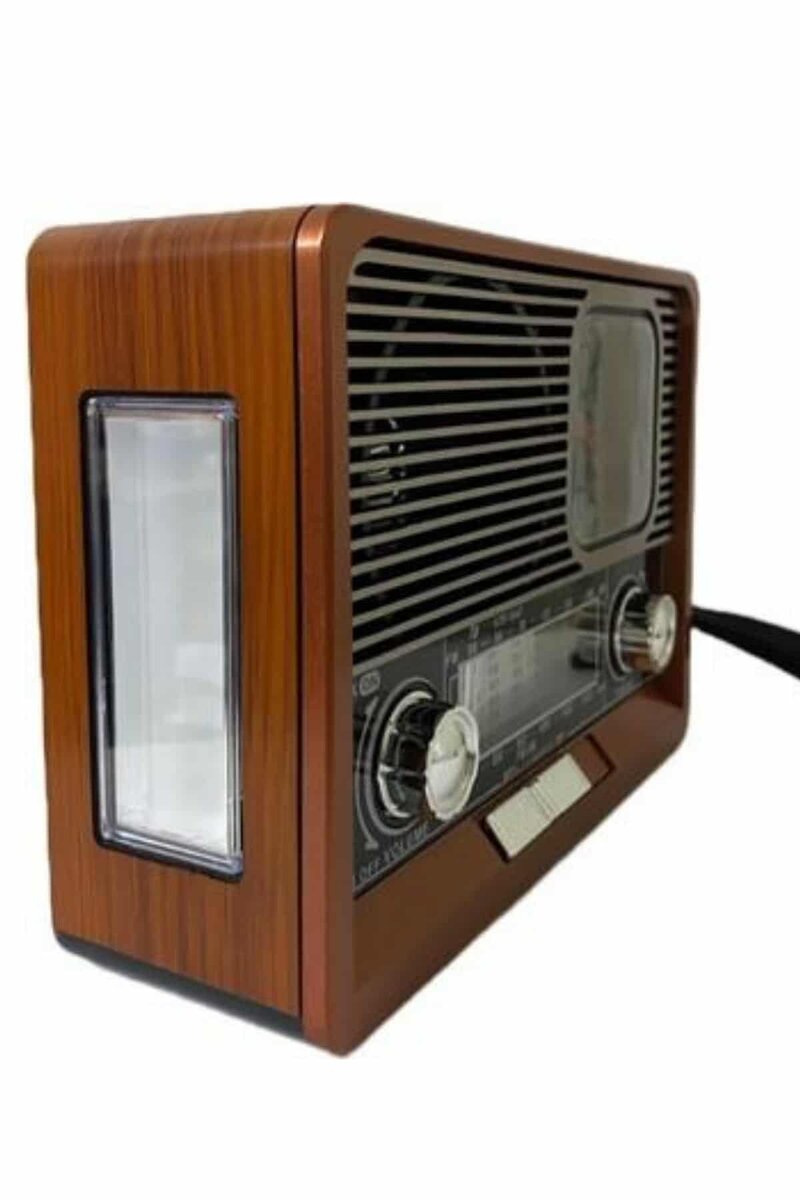 Nostaljik Vintage Radyo Taşınabilir Bluetooth Bağlantılı Hoparlör Radyo 4 Nostaljik Vintage Radyo Taşınabilir Bluetooth Bağlantılı Hoparlör Radyo - Görsel 4
