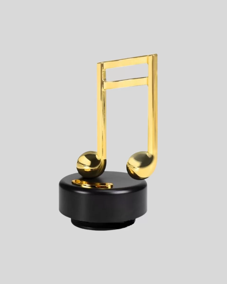 Melodious Music Altın Nota Figürlü Müzik Kutusu Yeni Nesil 4 Melodious Music Altın Nota Figürlü Müzik Kutusu Yeni Nesil - Görsel 4
