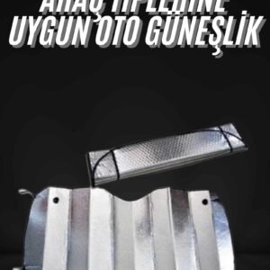 Araç Güneşlik Koruyucu Cam Güneşliği Otomobil Güneşlikleri Katlanabilir