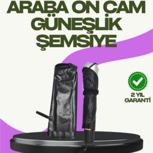 Katlanabilir Araba Güneşliği – UV ve Isı Koruması, Kolay Kurulum Gerektirmez