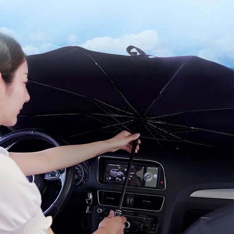 Kia Picanto, Hyundai Getz, VW Up!, Renault Twingo, Dacia Logan Uyumlu Oto Şemsiye 2 Kia Picanto, Hyundai Getz, VW Up!, Renault Twingo, Dacia Logan Uyumlu Oto Şemsiye - Görsel 2